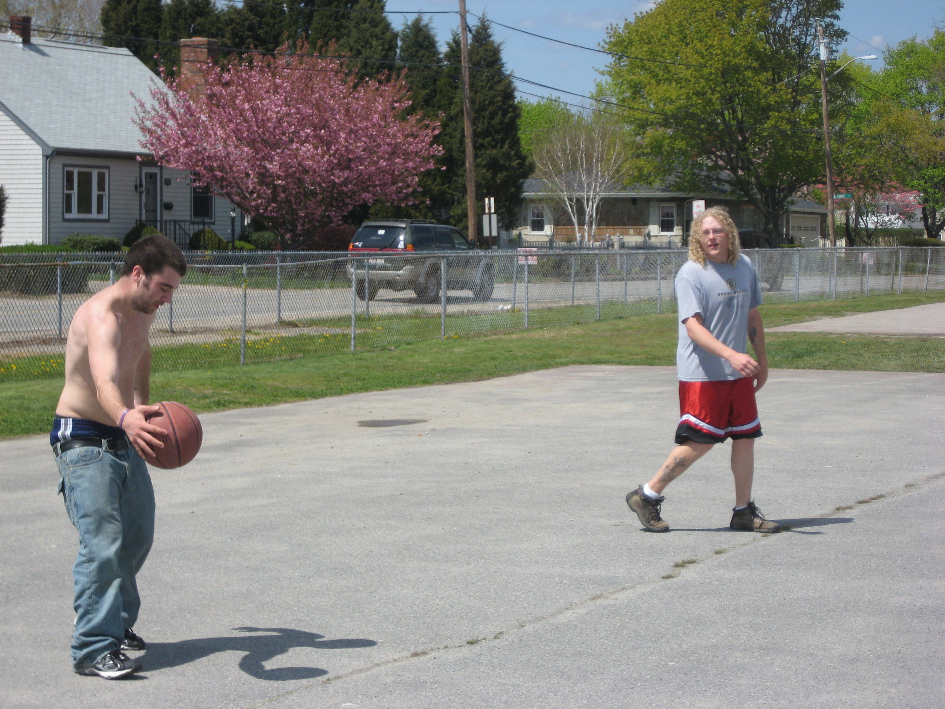 Basketball with Friends and Cat - May 8, 2008 chapter cover
