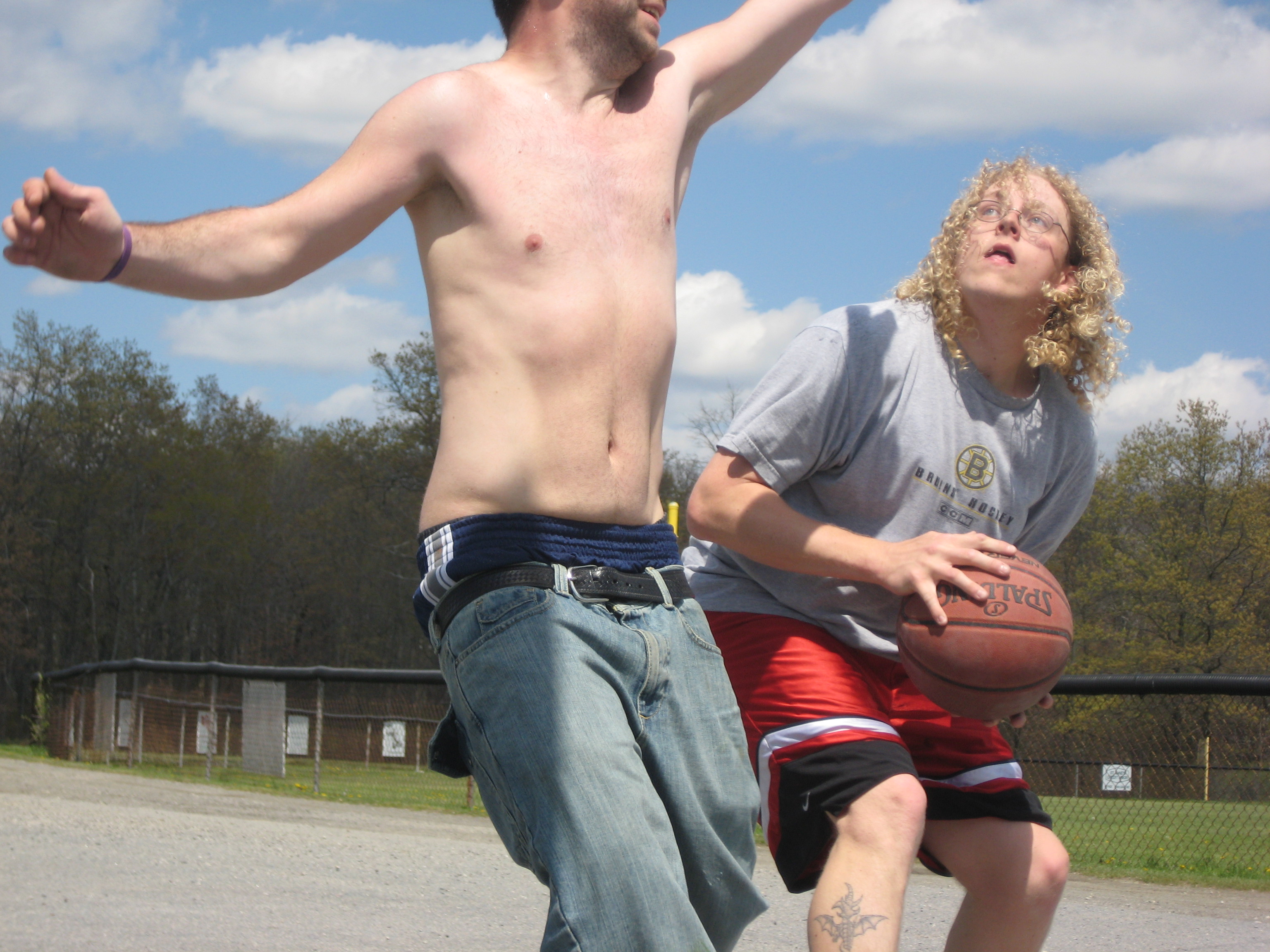 Basketball with friends photo