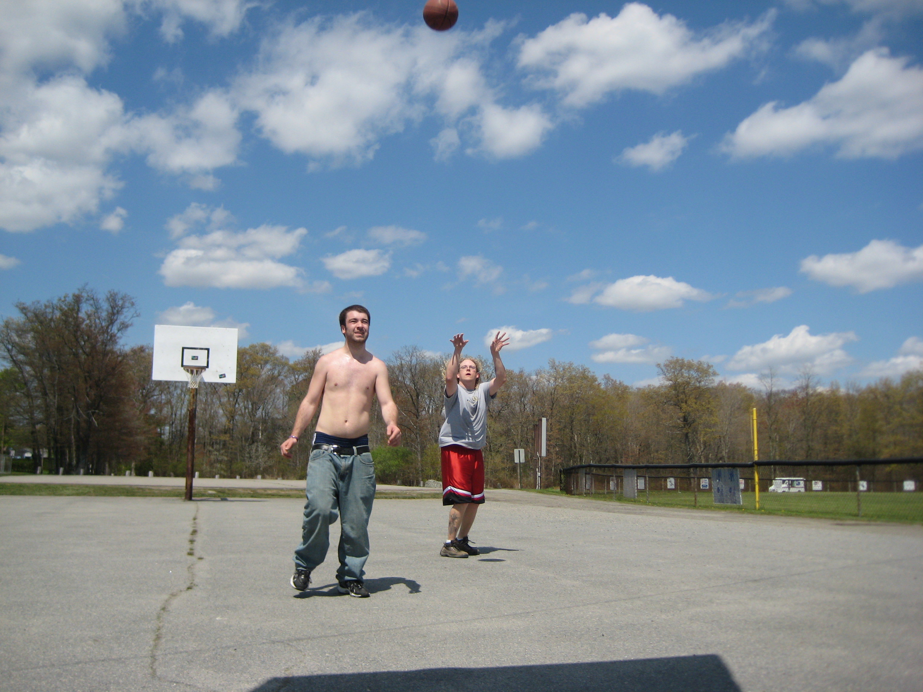 Basketball with friends photo