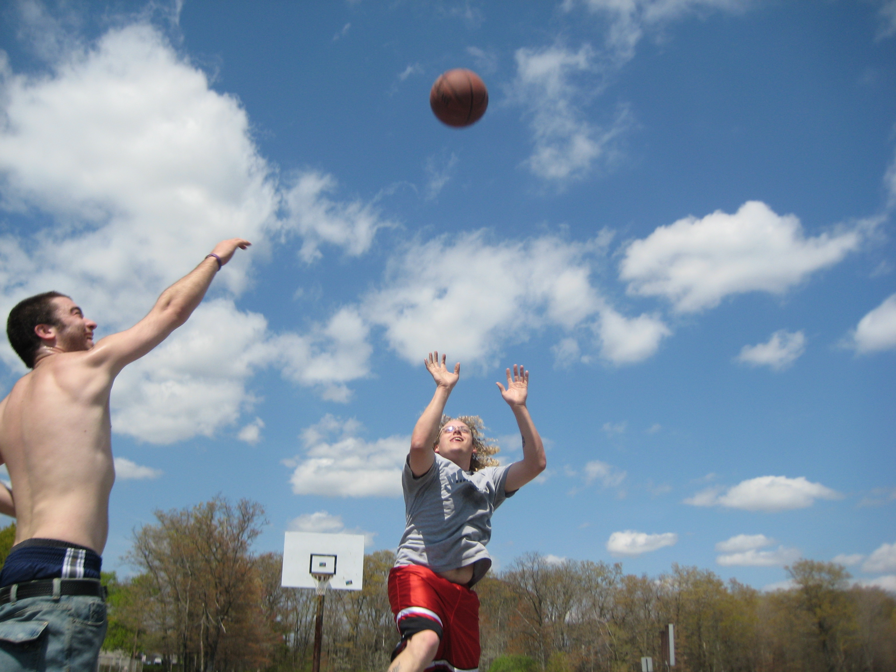 Basketball with friends photo