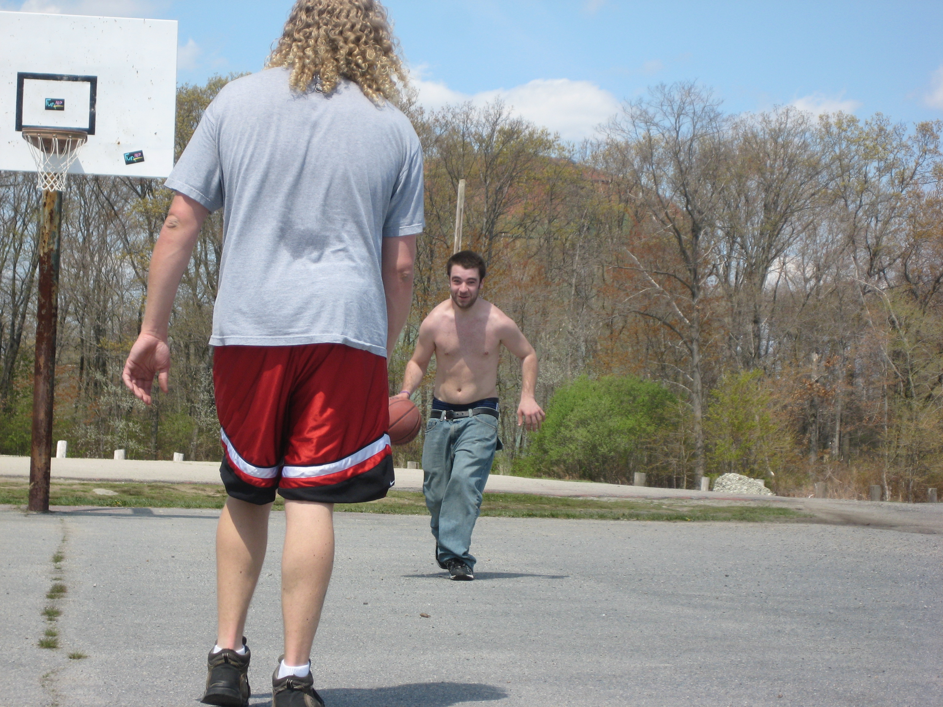 Basketball with friends photo
