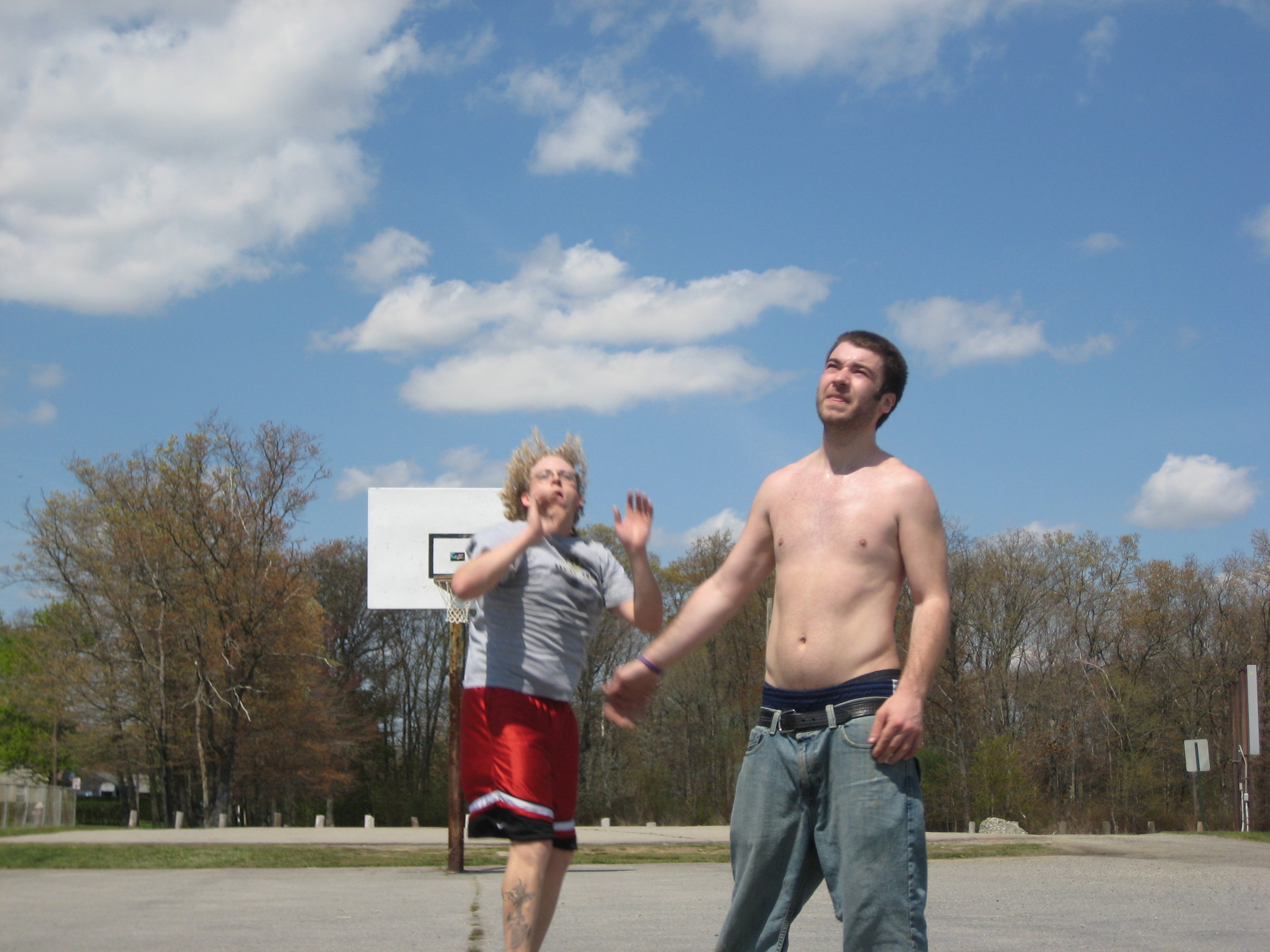 Basketball with friends photo