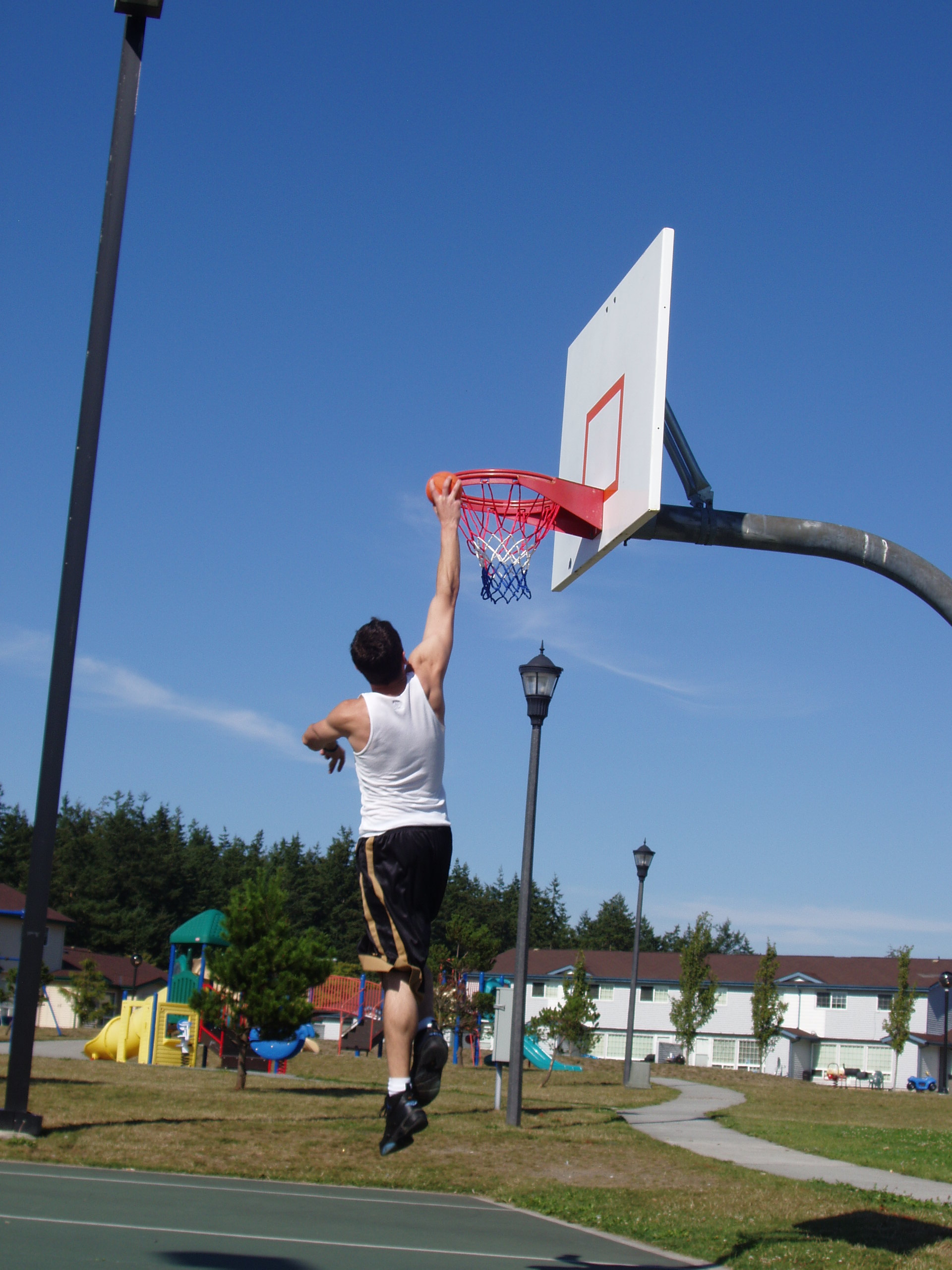 Basketball with friends photo