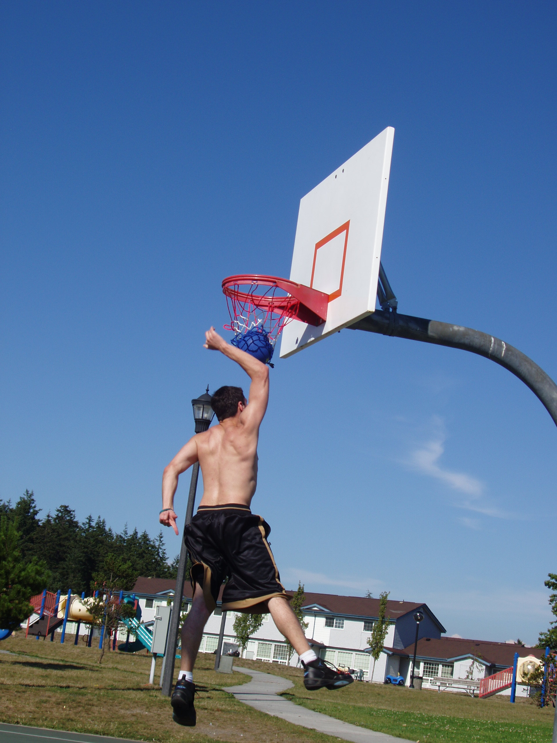Basketball with friends photo