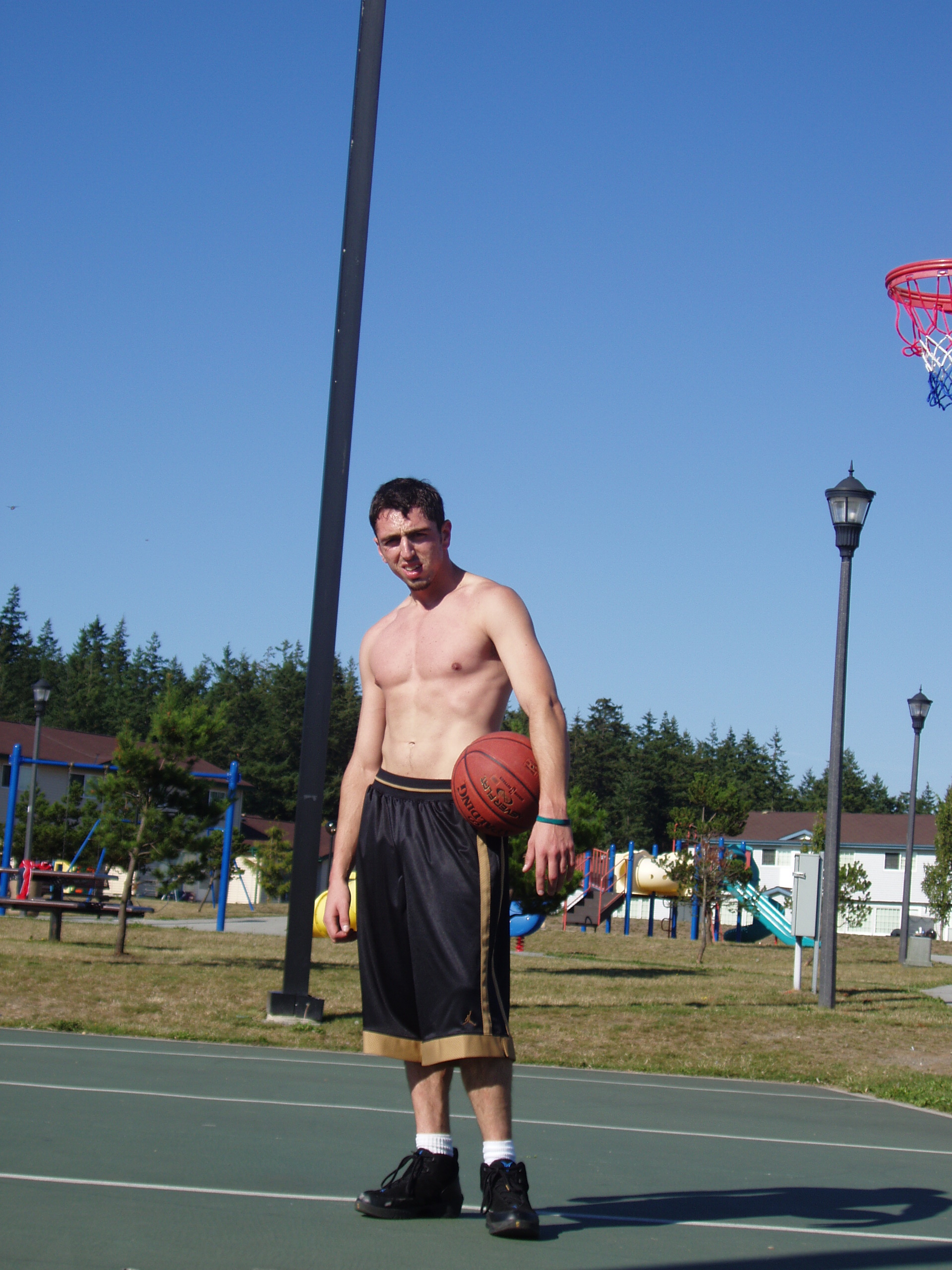 Basketball with friends photo