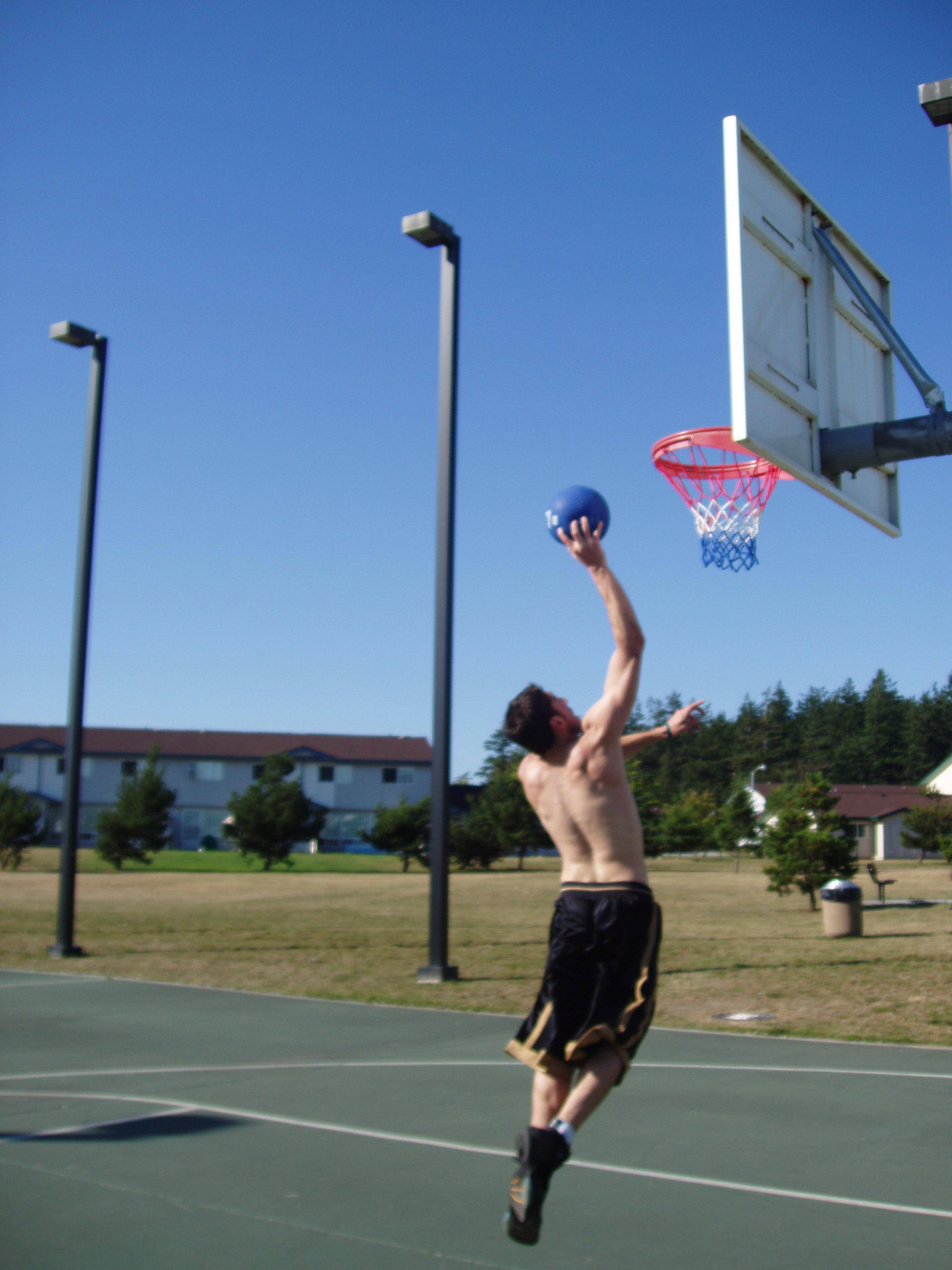 Basketball with friends photo