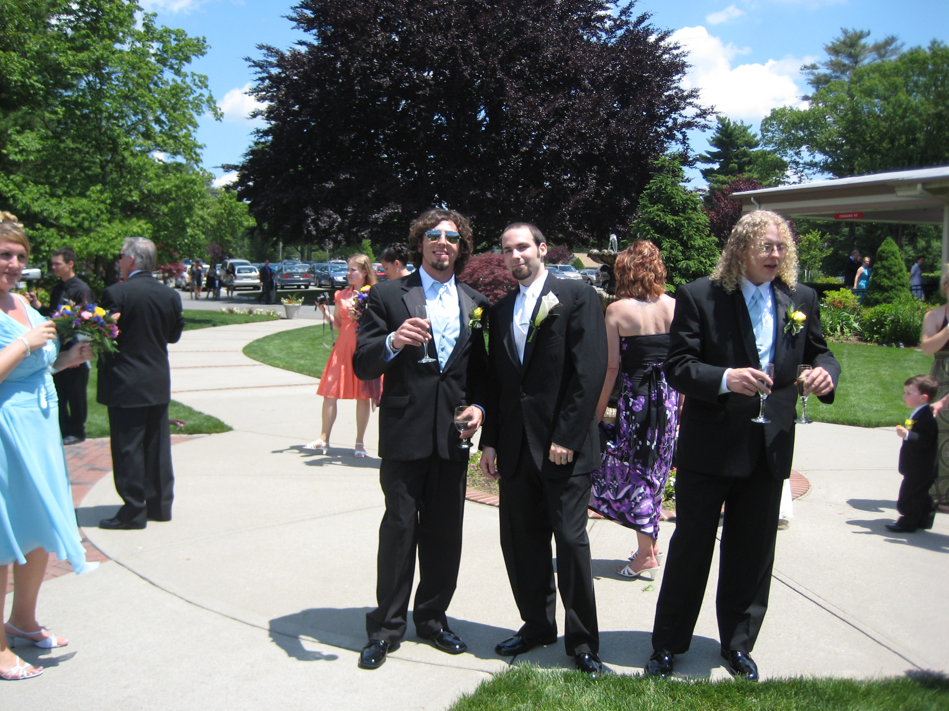 Eric Cosmimennis wedding photo