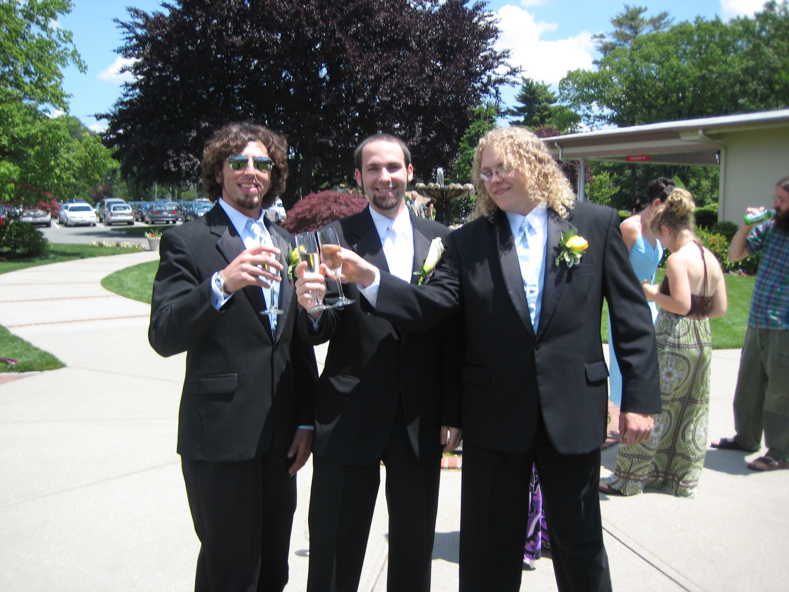 Eric Cosmimennis wedding photo