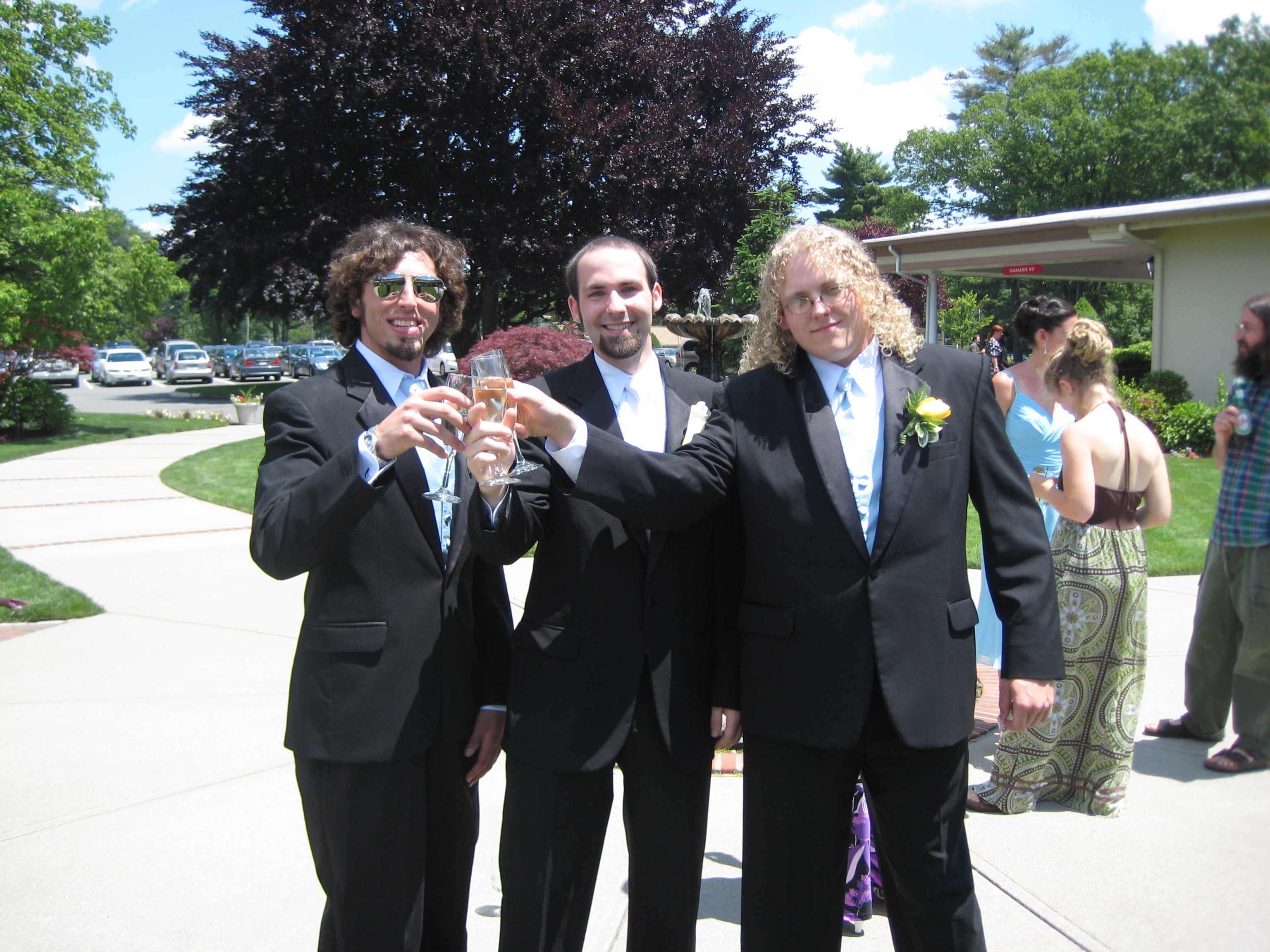 Eric Cosmimennis wedding photo