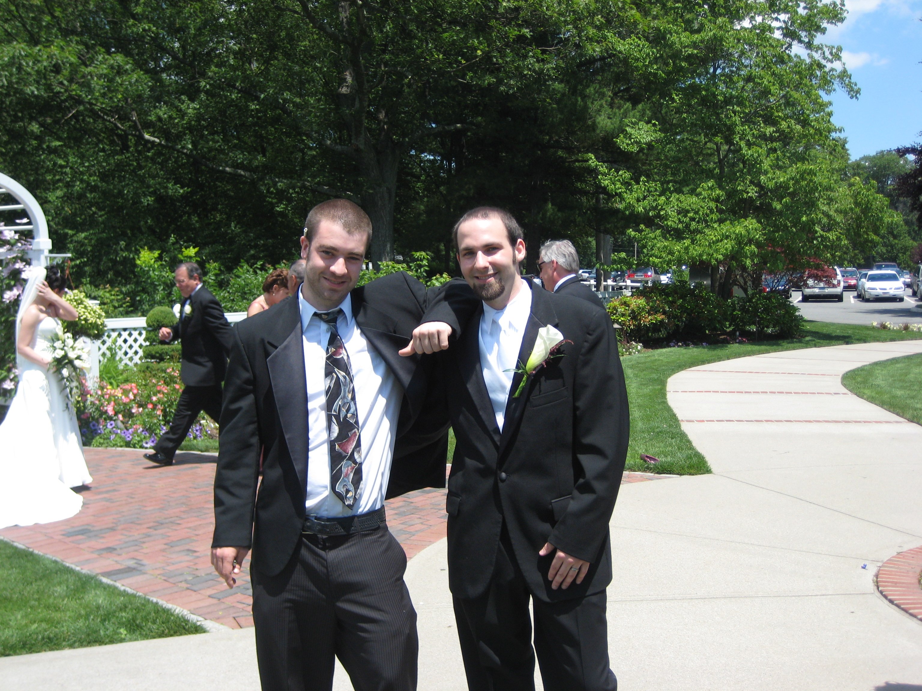 Eric Cosmimennis wedding photo