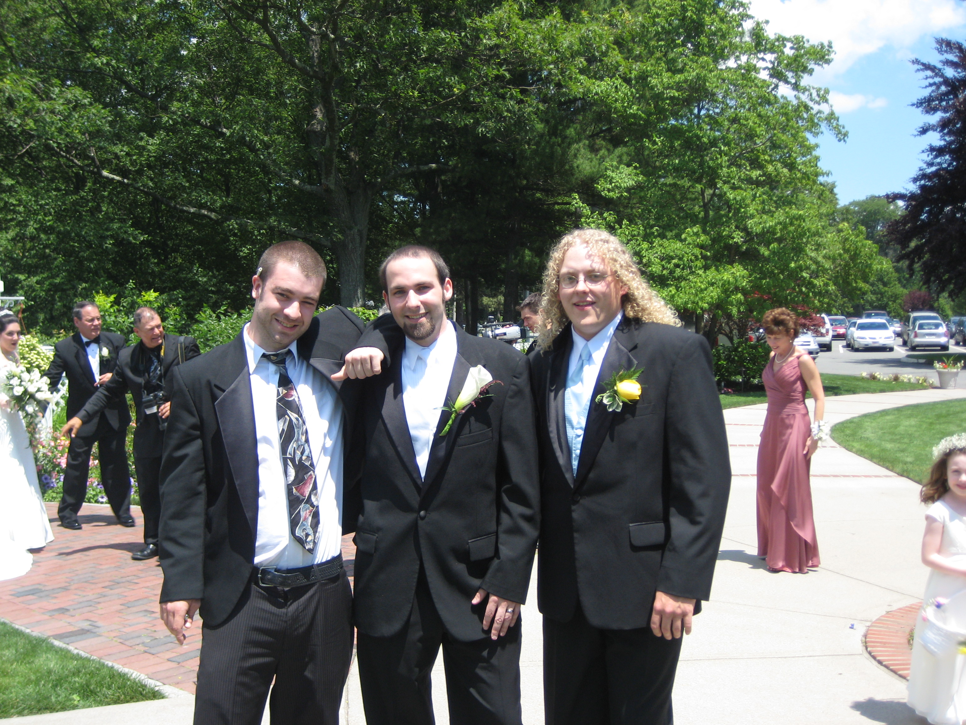 Eric Cosmimennis wedding photo