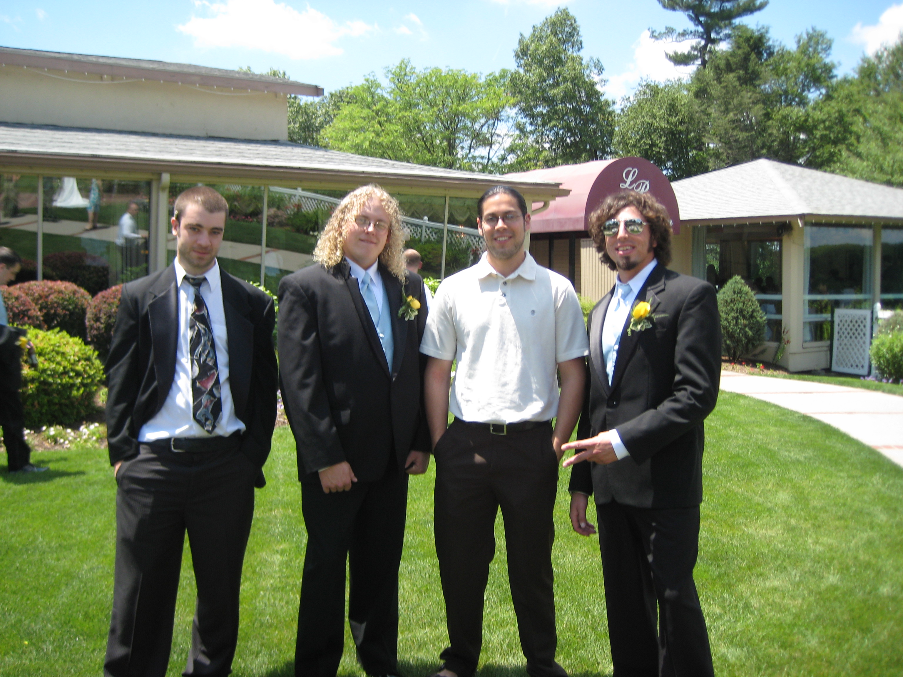 Eric Cosmimennis wedding photo