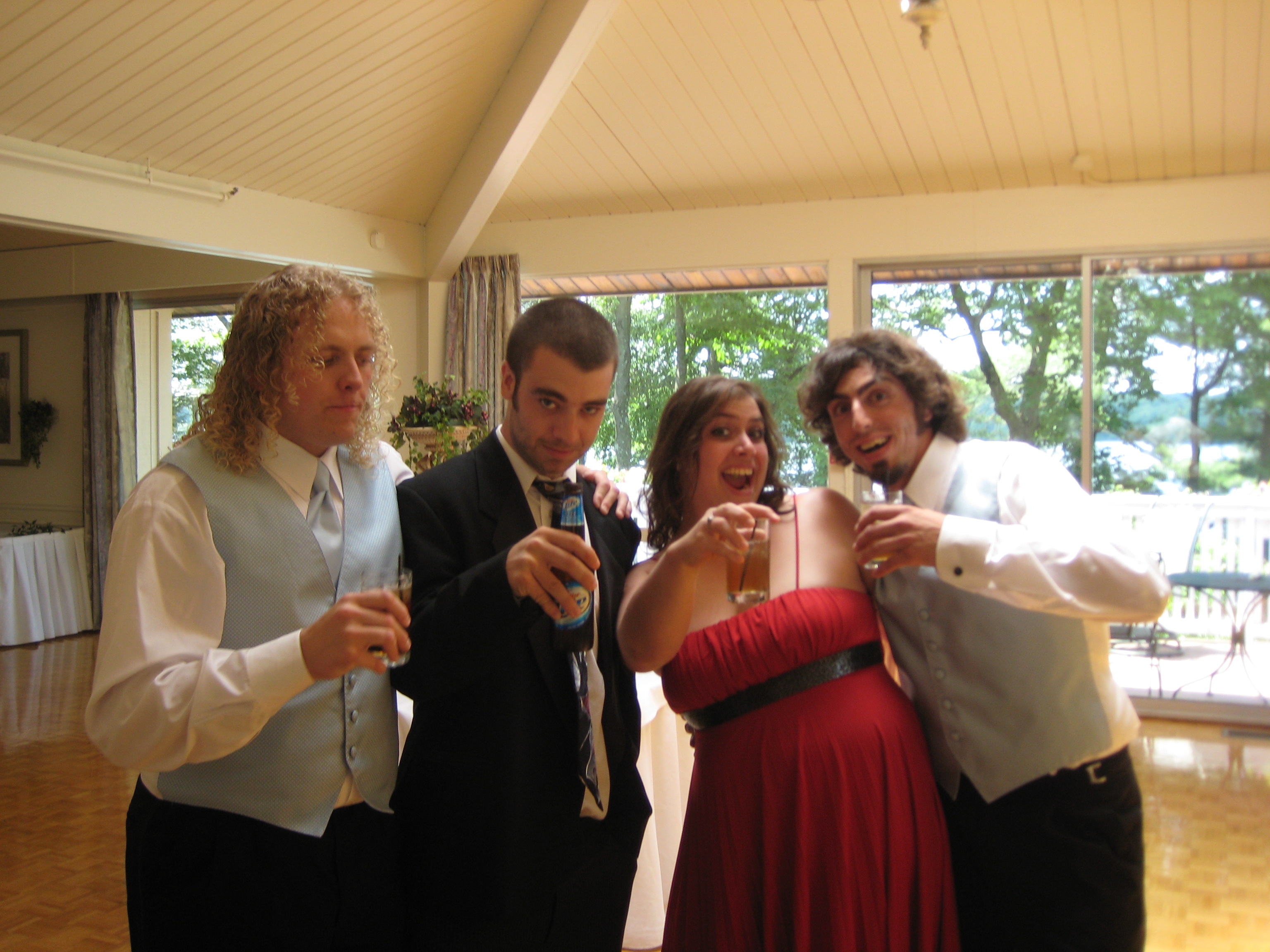 Eric Cosmimennis wedding photo