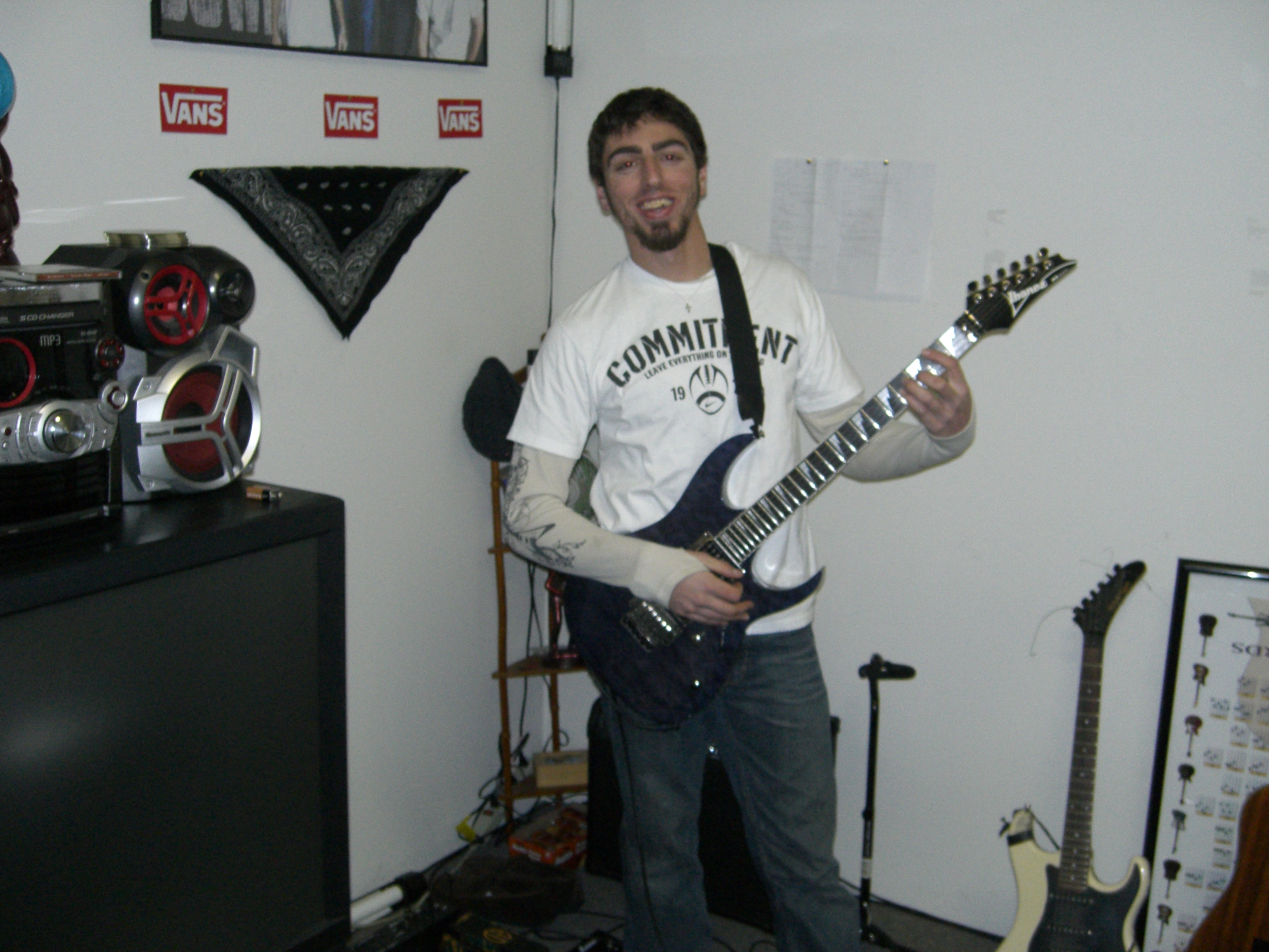 Friends and music photo