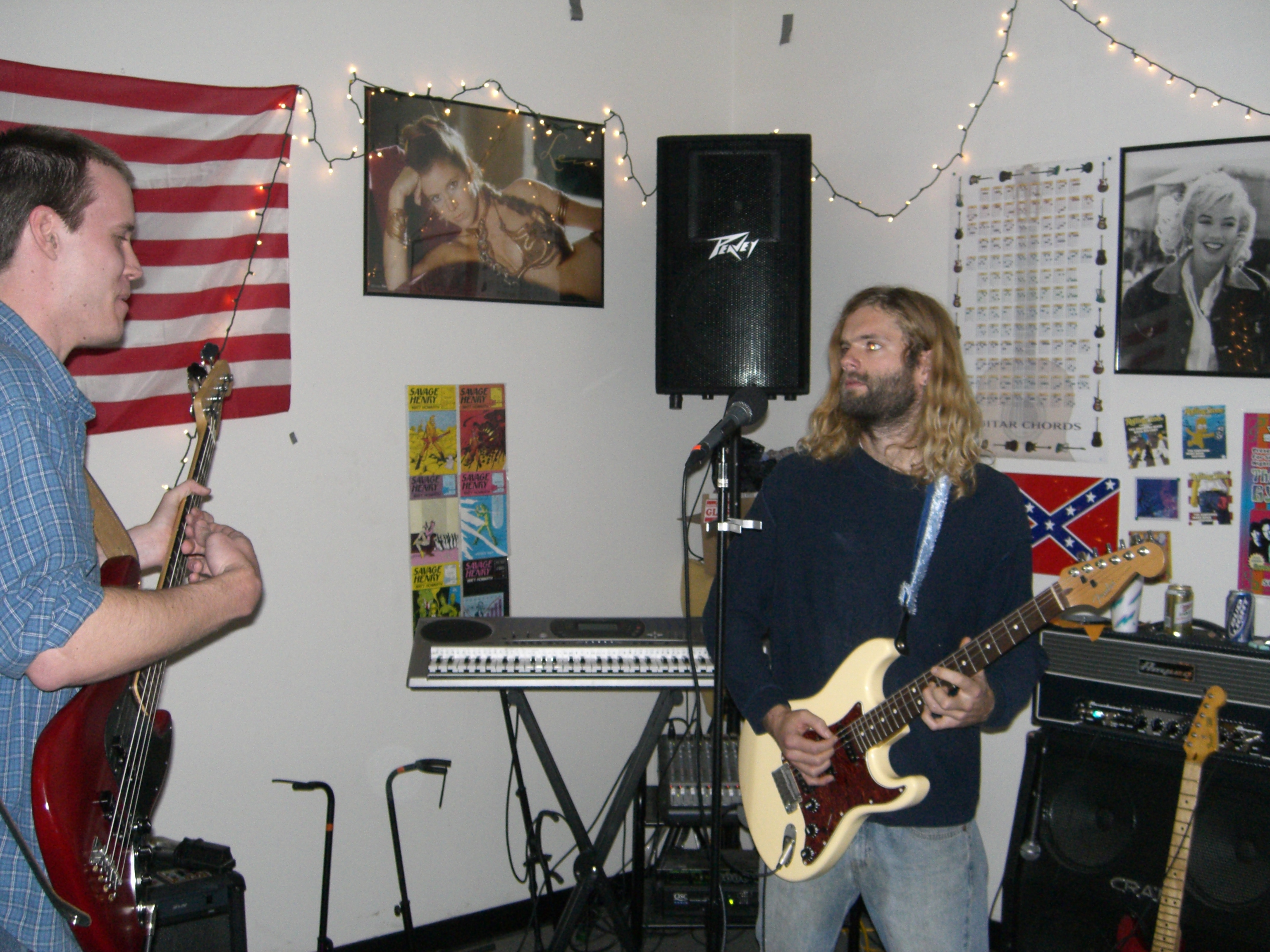 Friends and music photo