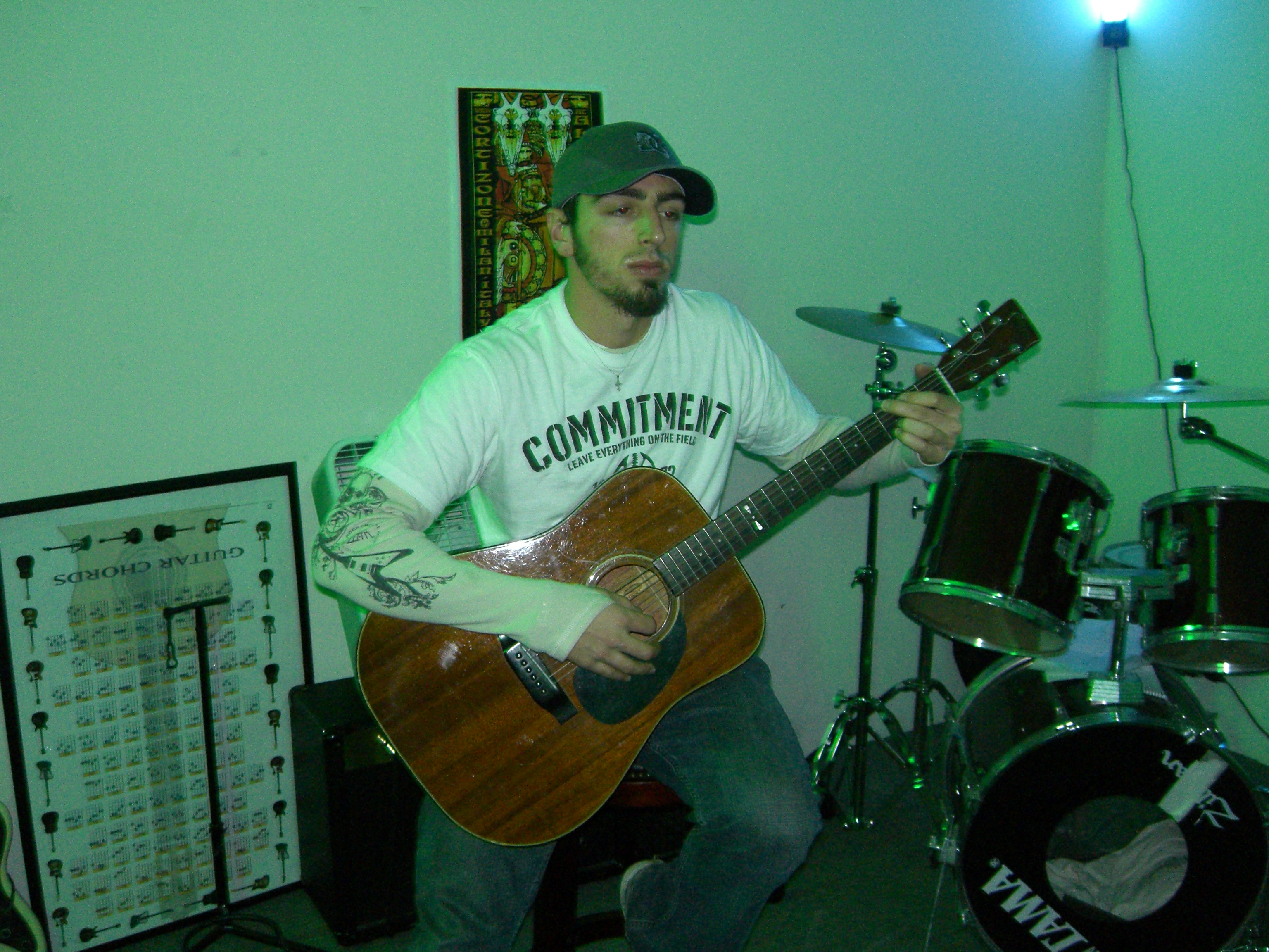 Friends and music photo