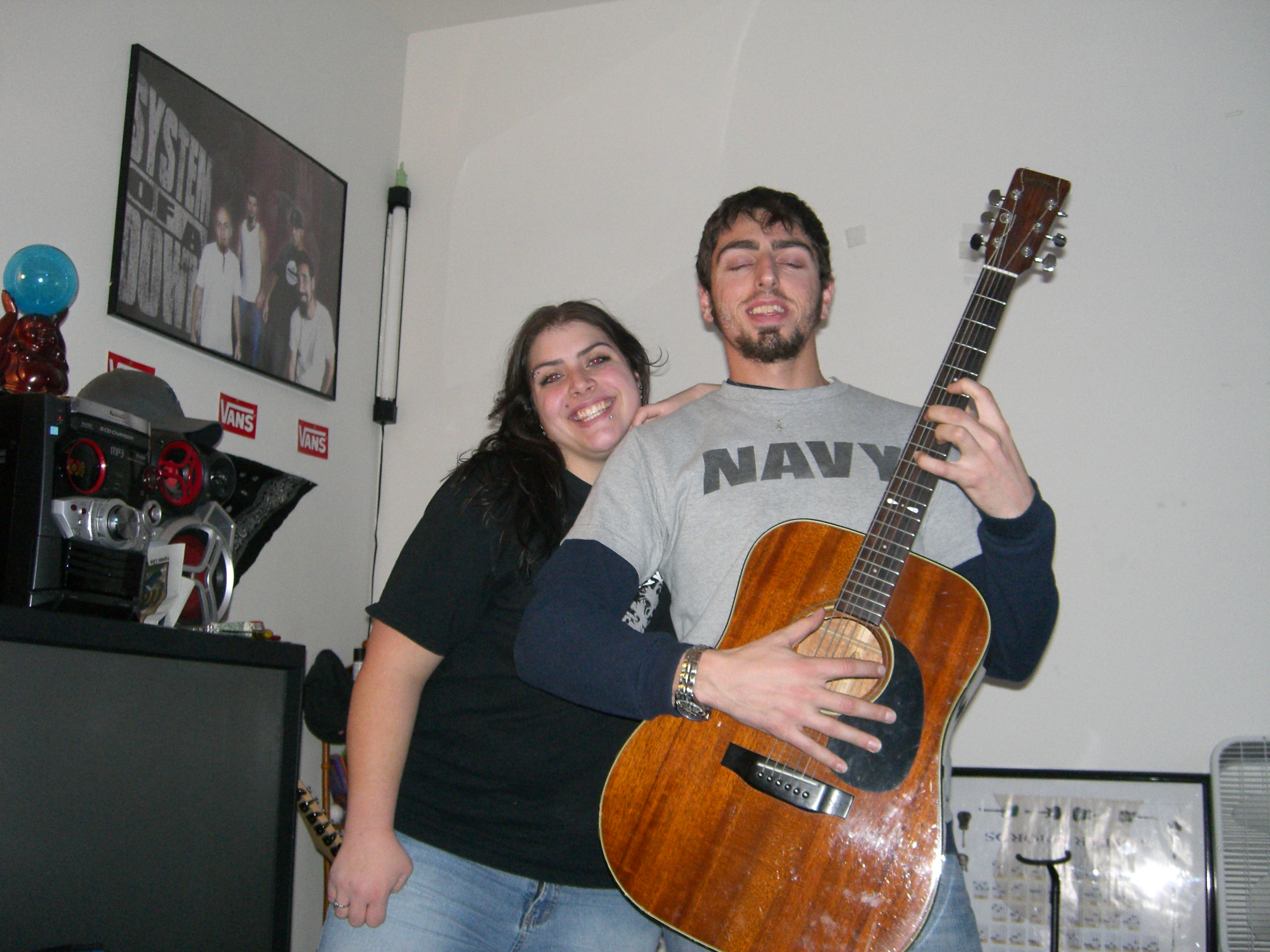 Friends and music photo