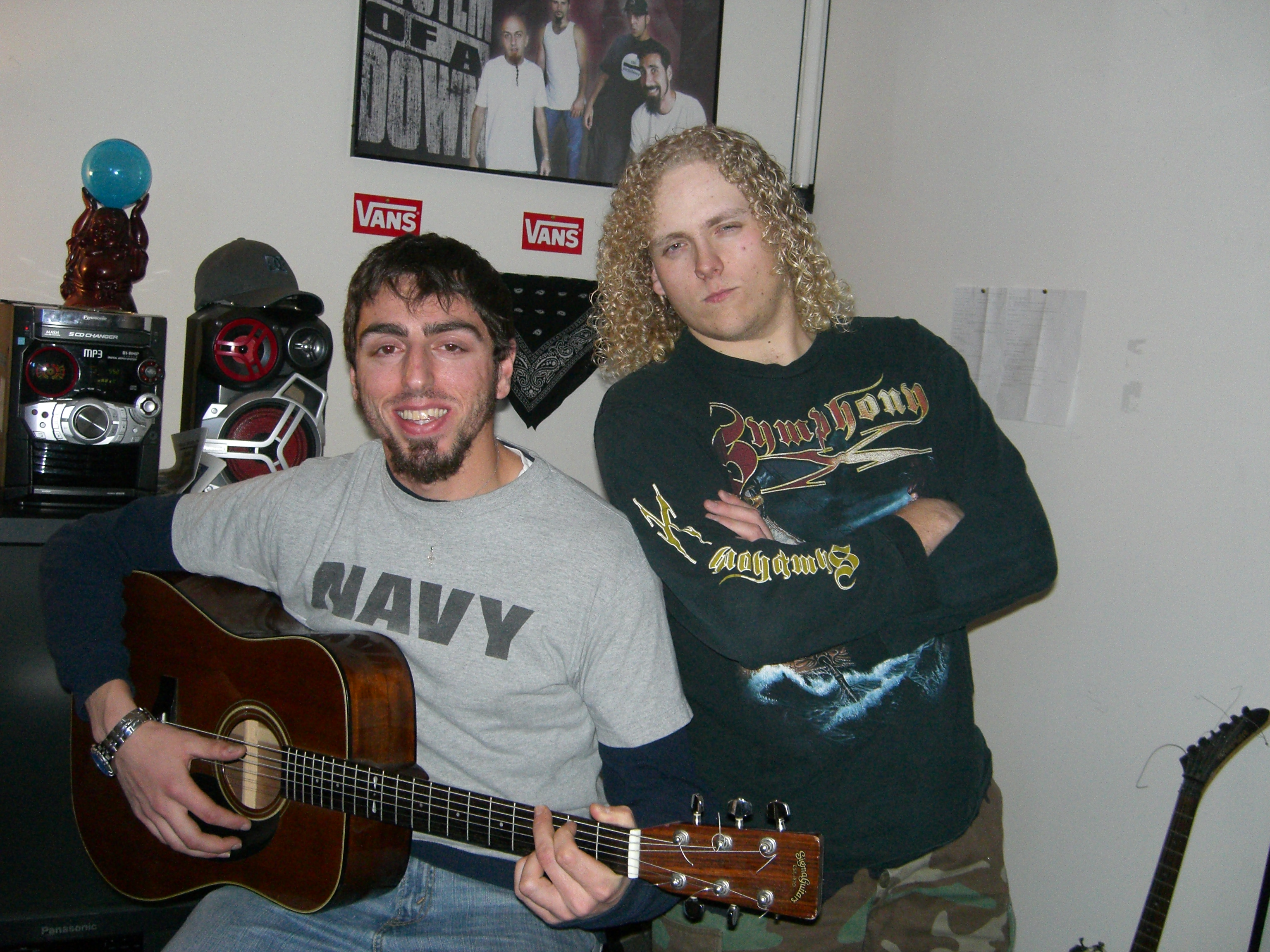 Friends and music photo