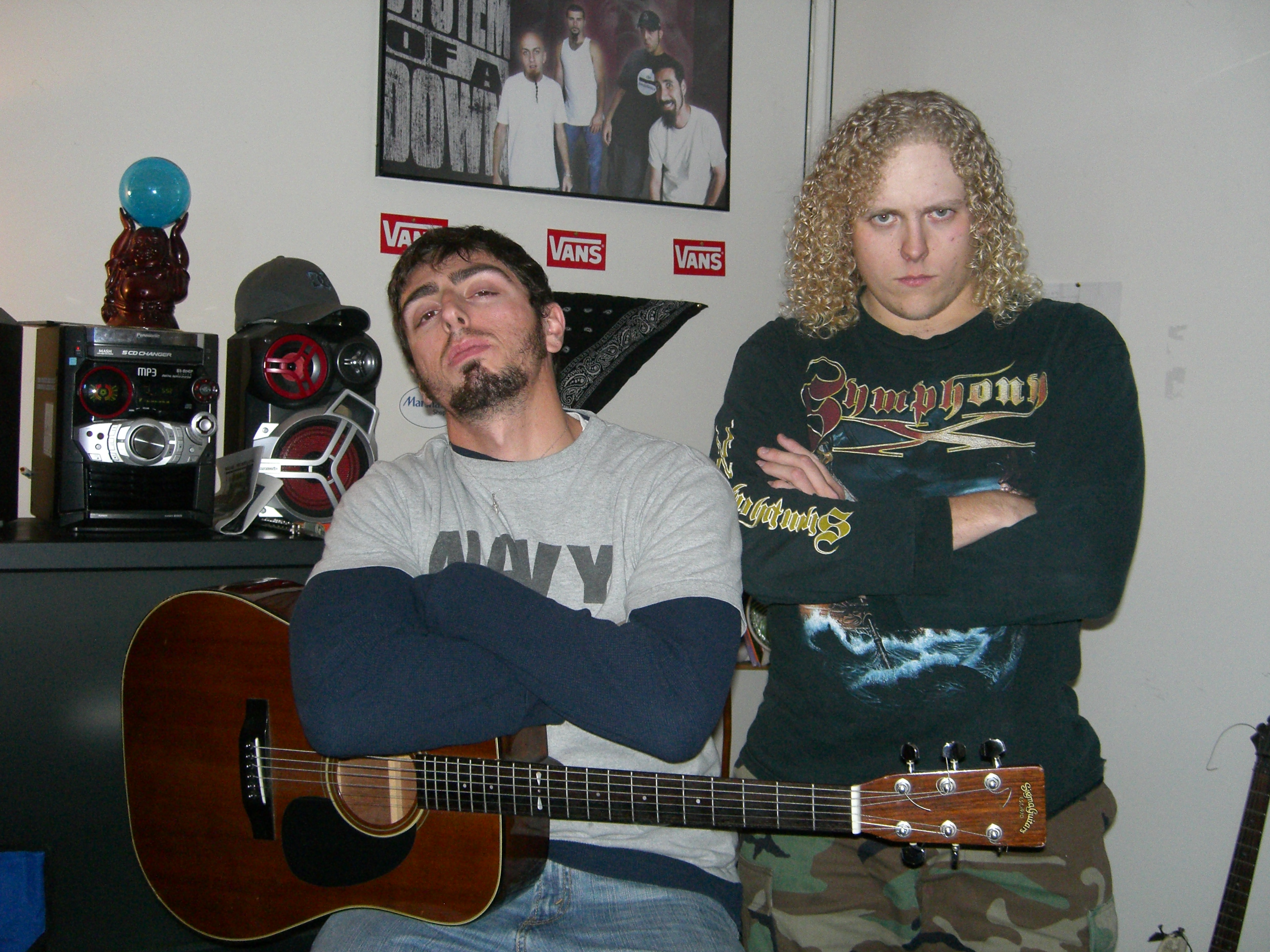 Friends and music photo