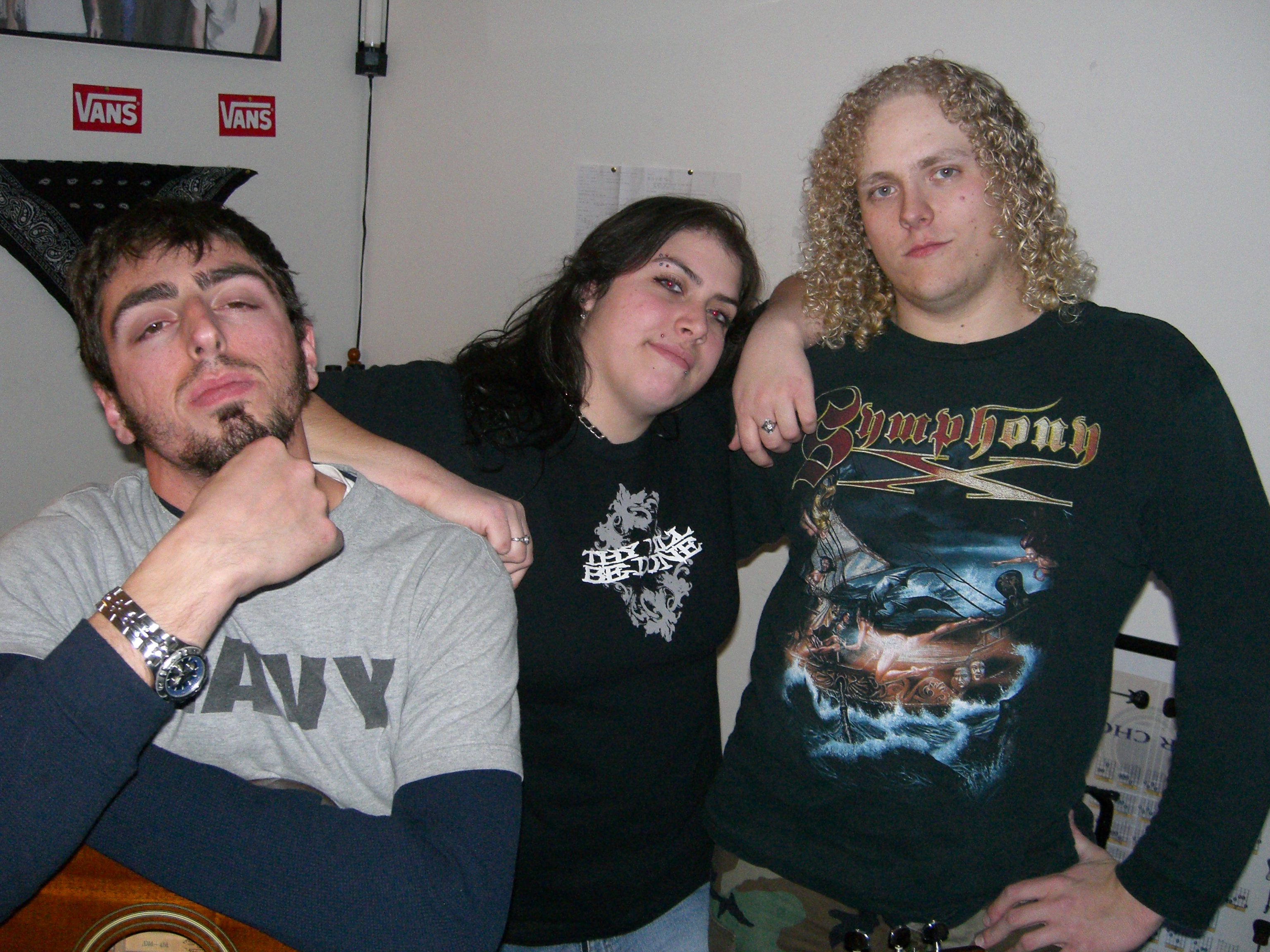 Friends and music photo