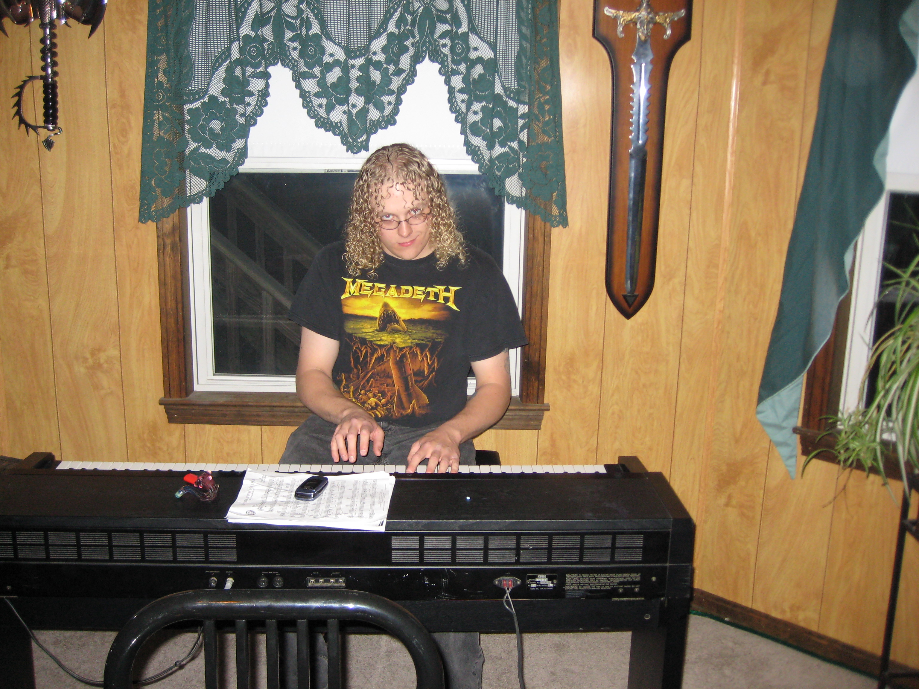 Friends and music photo