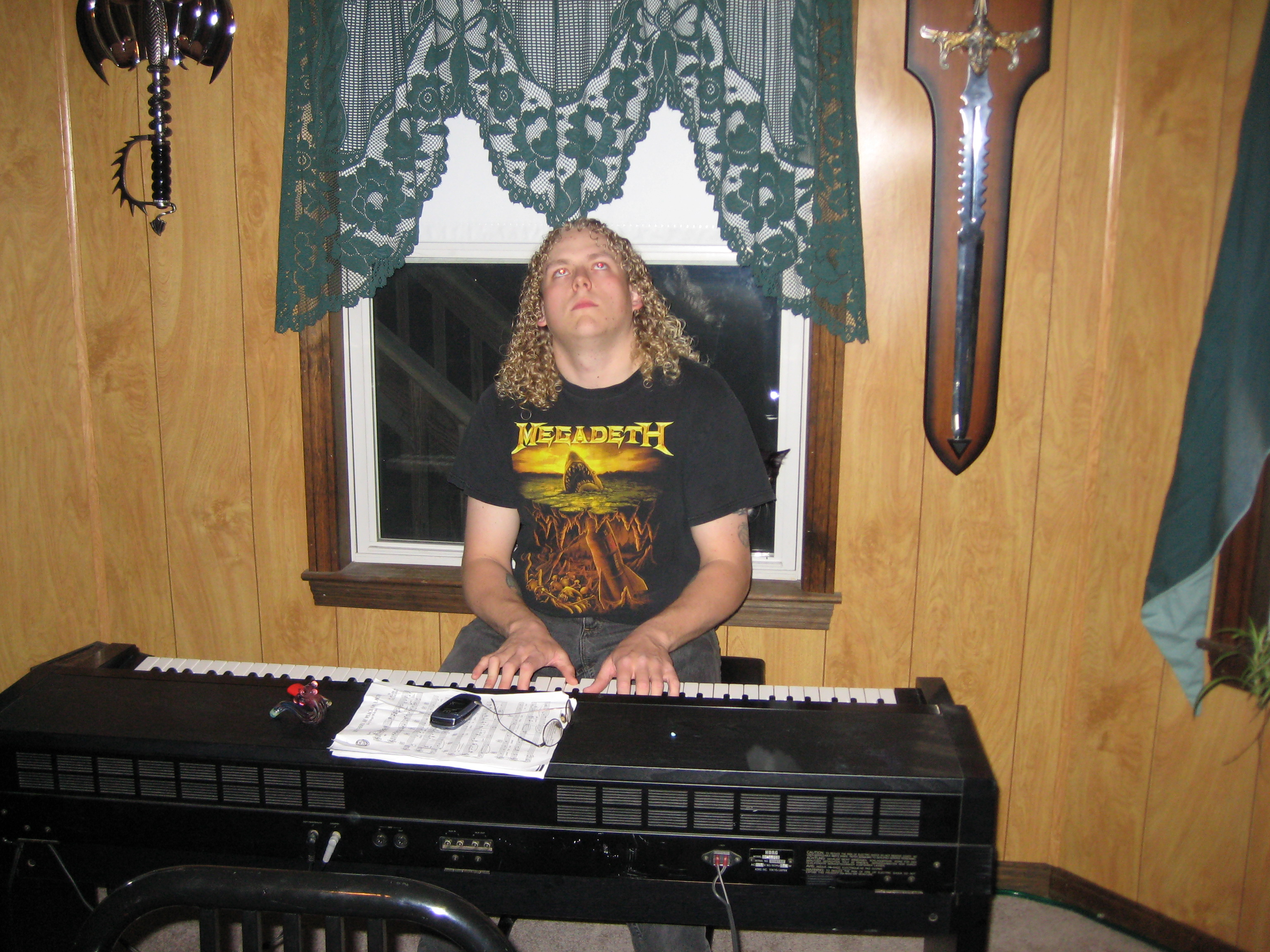 Friends and music photo