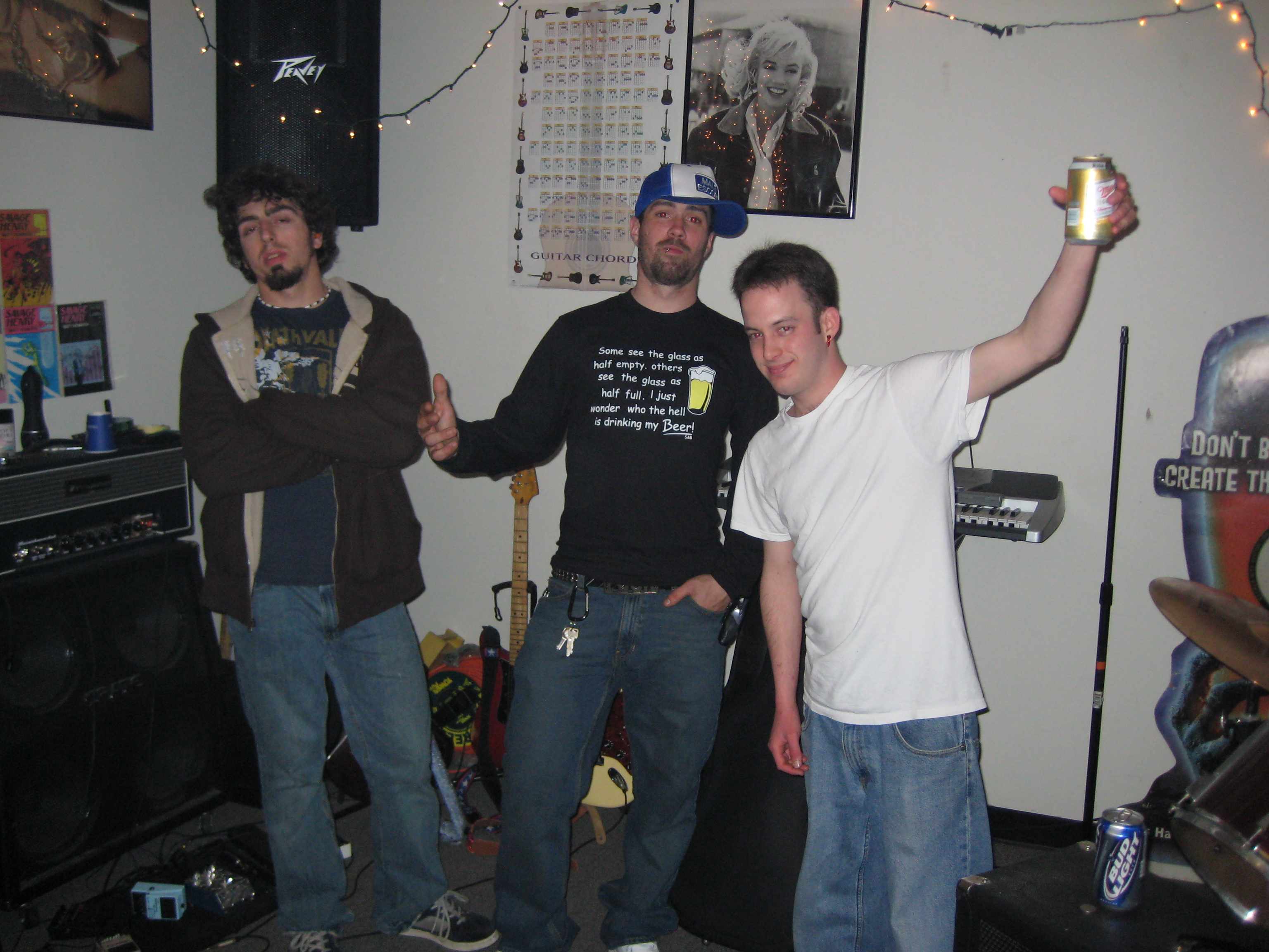 Friends and music photo