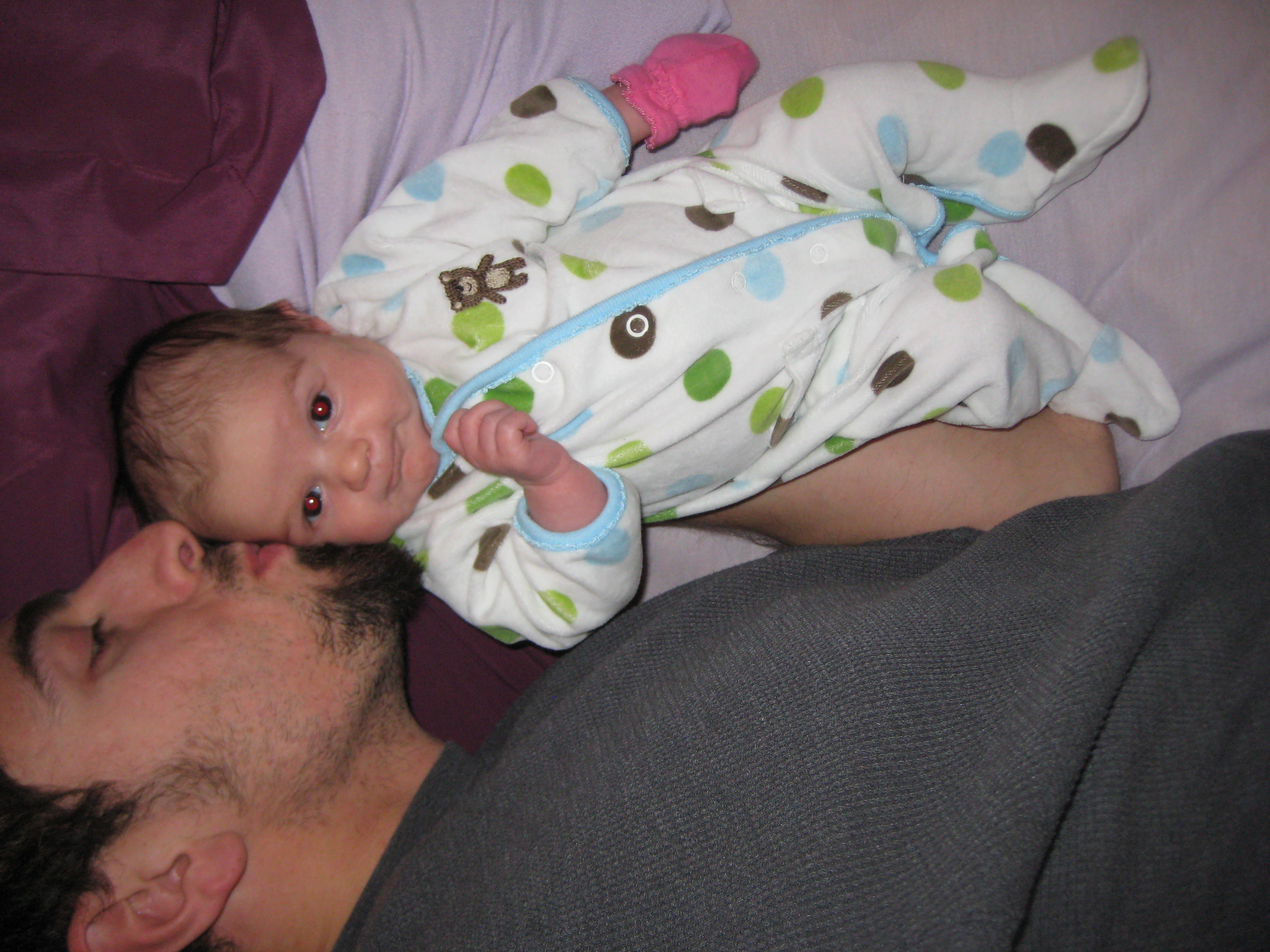 Lily just born photo