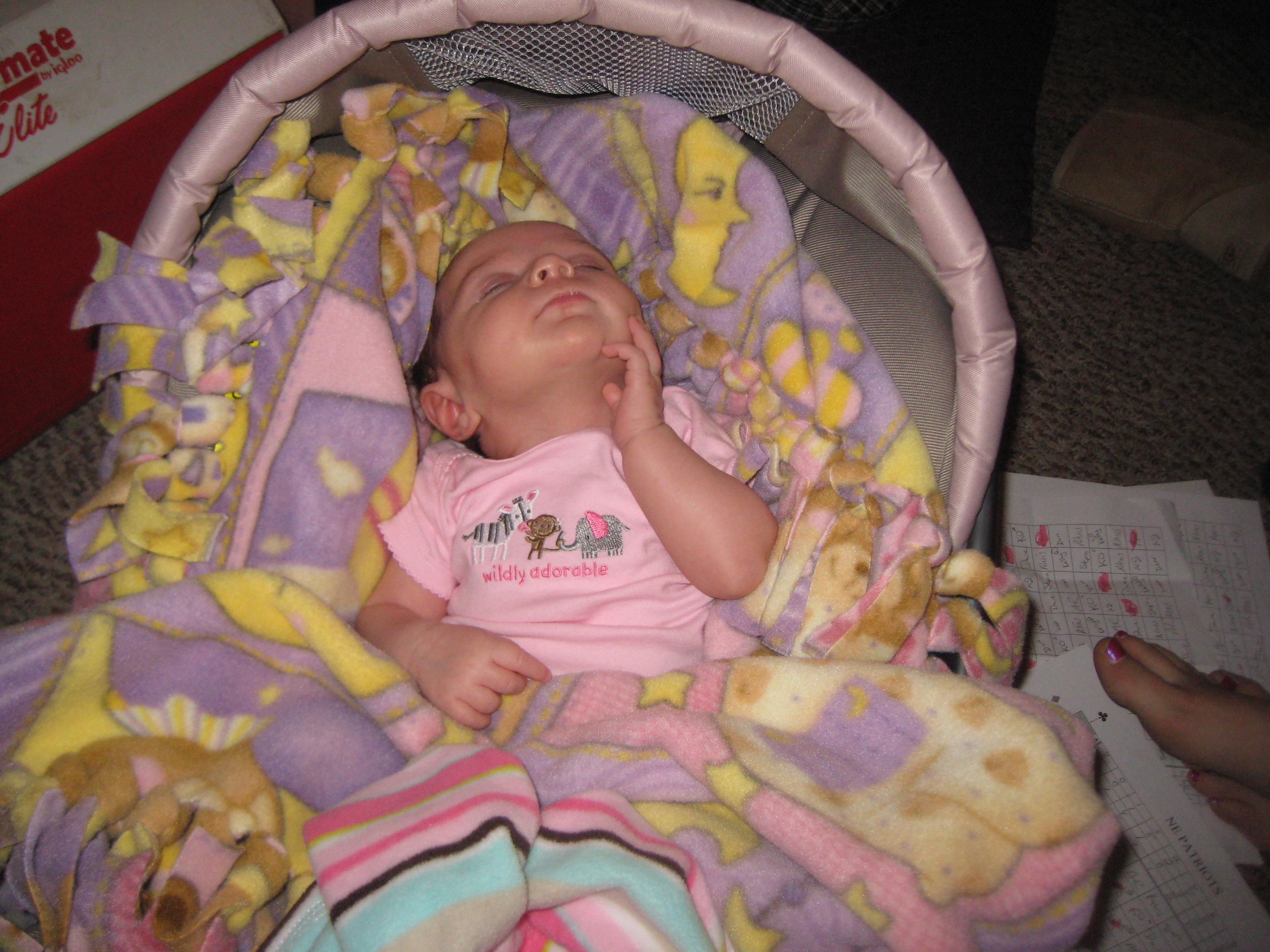 Lily just born photo