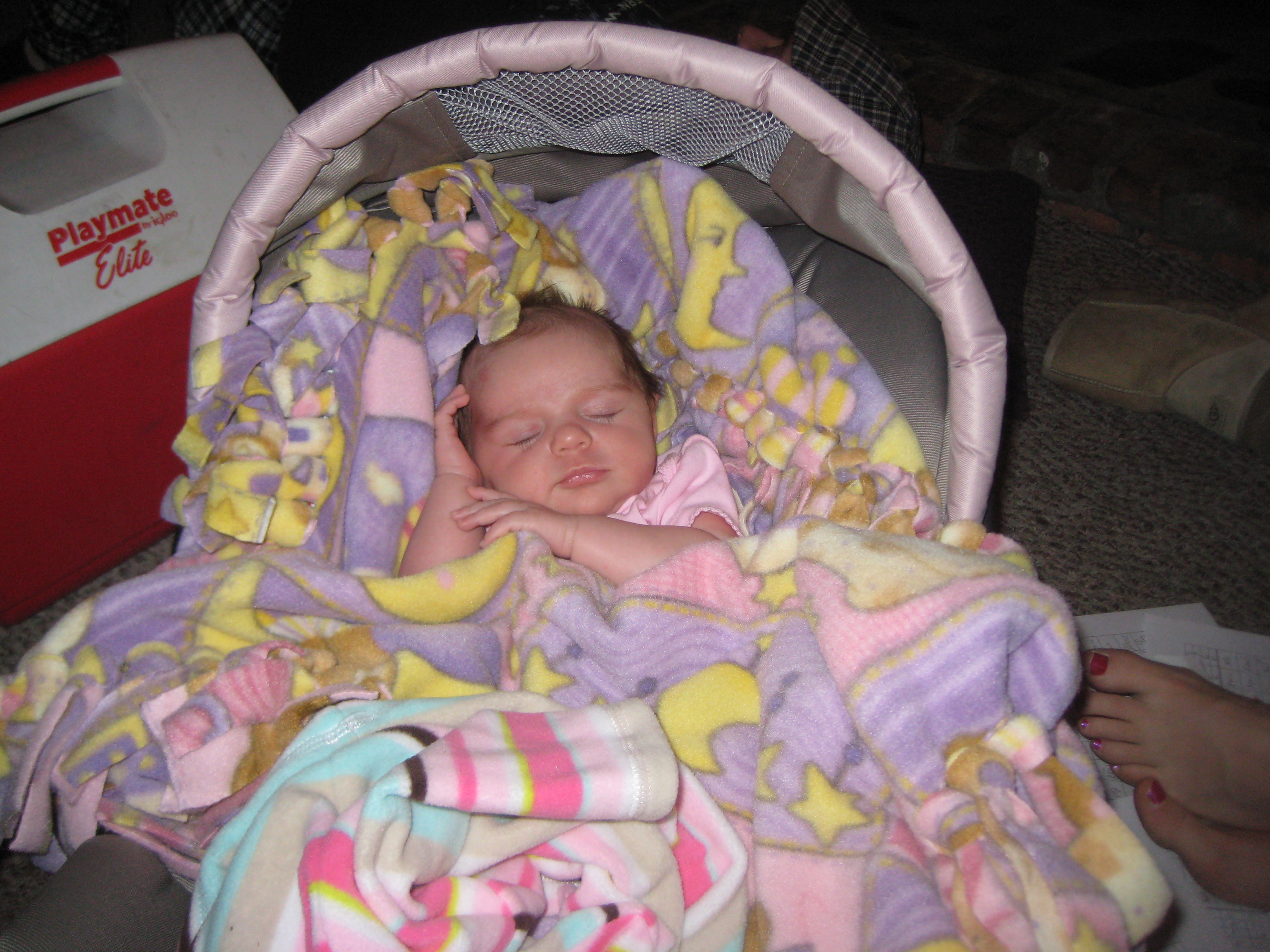 Lily just born photo